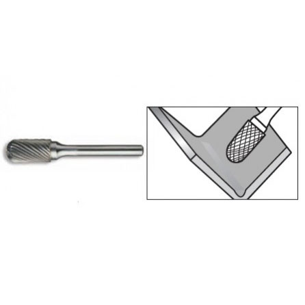 Dental Burs Cylindrical End Cut